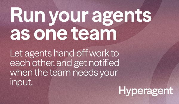 Run your agents as one team