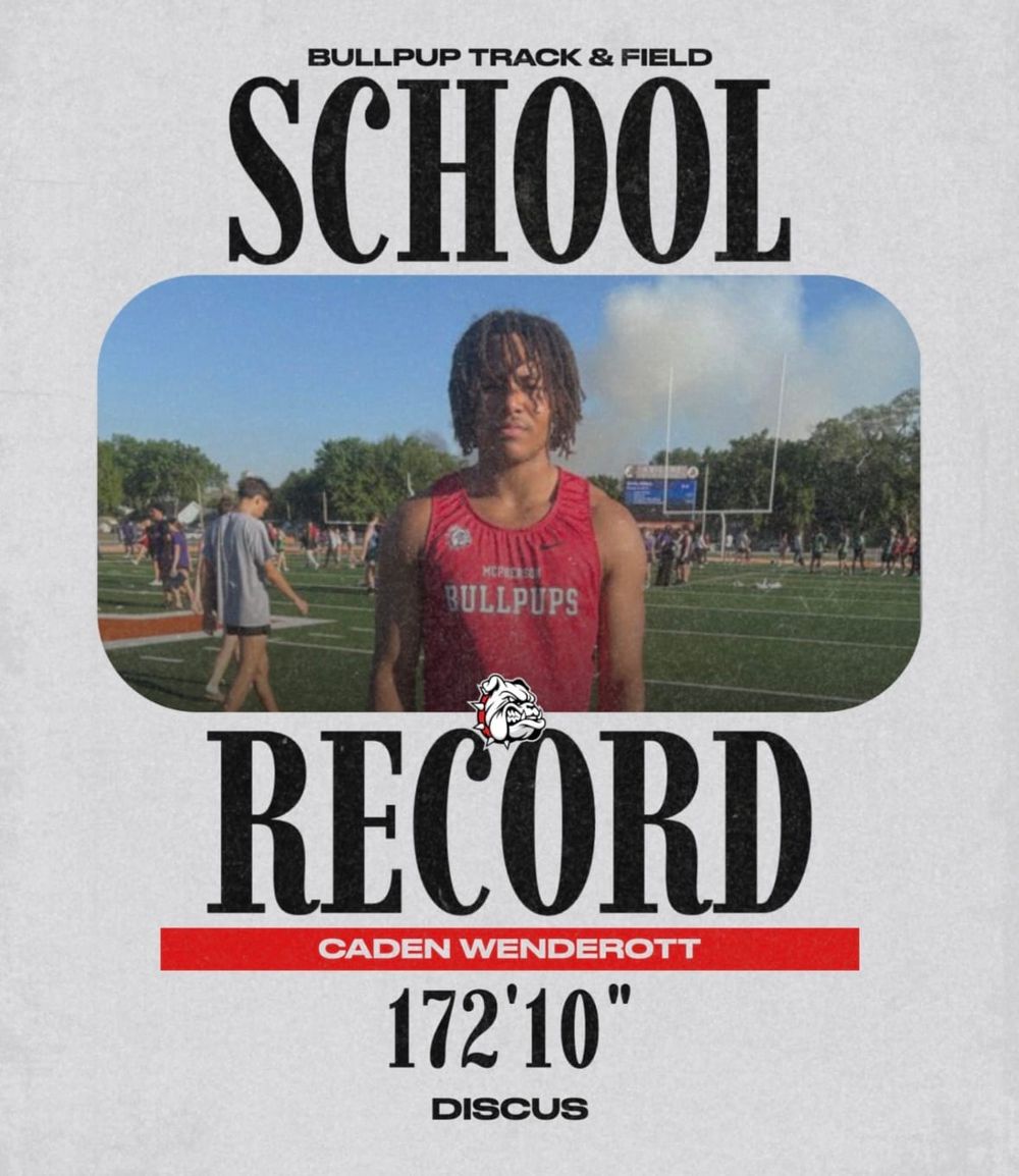 Wenderott breaks 43-year discus record at McPherson Invitational
