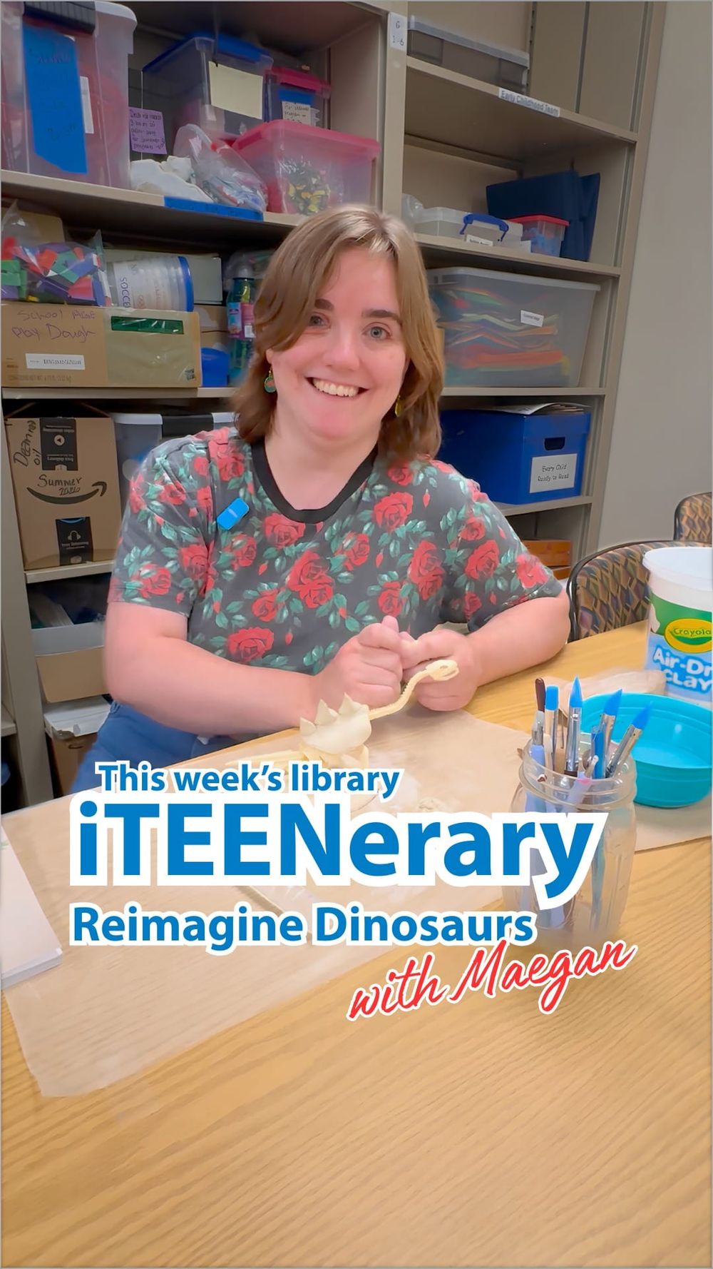 Library invites teens to reimagine dinosaurs through paleoart