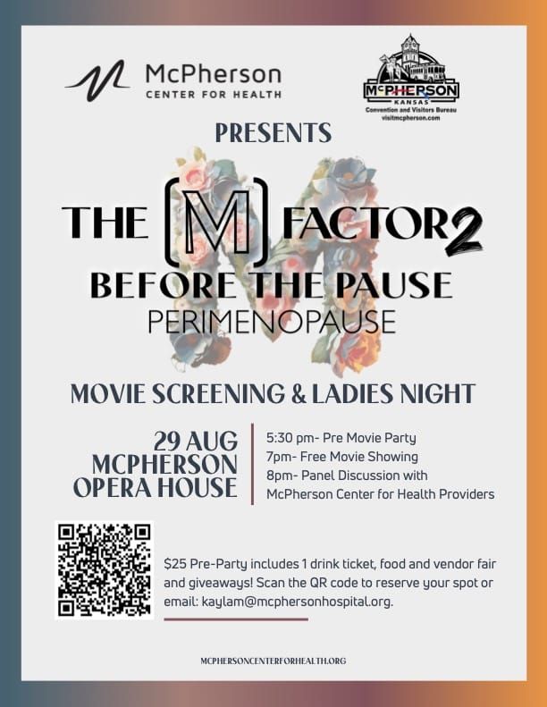 McPherson hospital to host expanded menopause education event