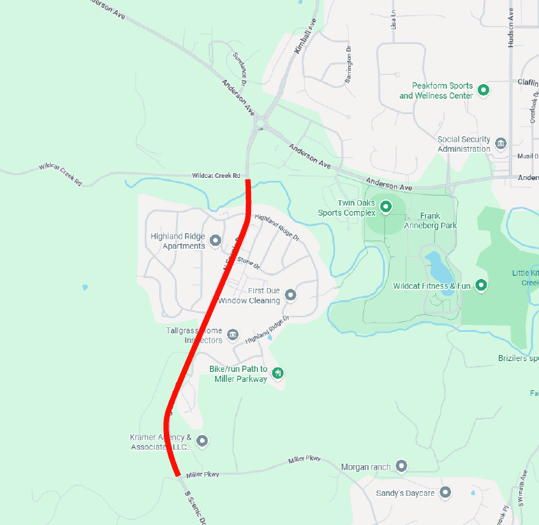 Scenic Drive to close nightly for pavement restriping