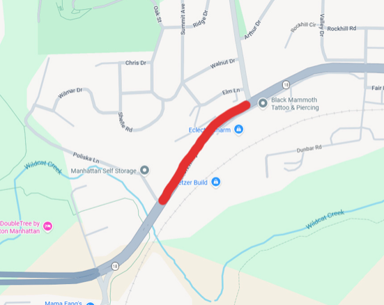 Fort Riley Boulevard lane closures begin June 22 for asphalt repairs