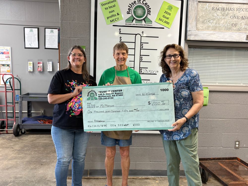 ReUse It Center Announces June Benevolent Distributions to Three Organizations