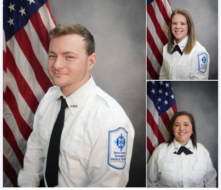 Reno County EMS appoints first team captains to lead advanced care and mentorship