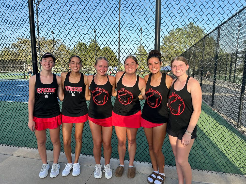 Bullpups Dominate at Buhler Girls Varsity Tennis Invite
