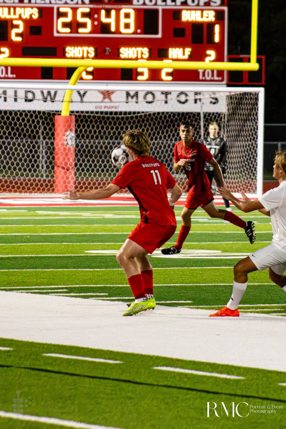 PHOTO GALLERY Bullpups Boys Varsity Soccer Edges Buhler 2-1