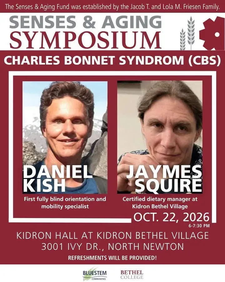 Senses & Aging Symposium to examine blindness, Charles Bonnet syndrome
