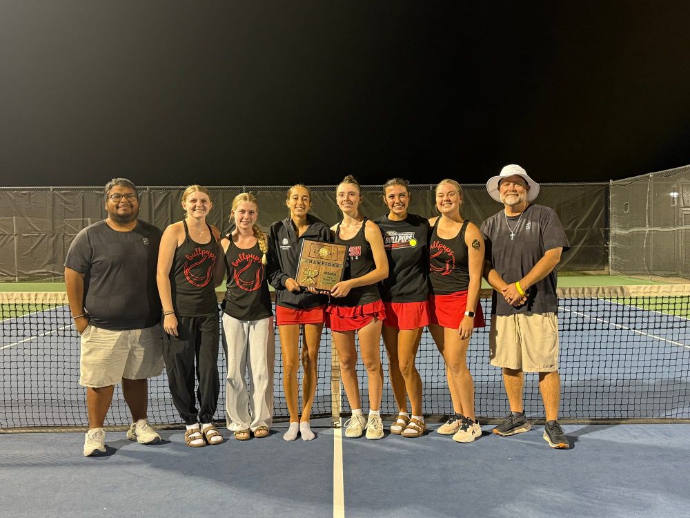 Bullpups Girls Tennis Sweeps Regional, All Six Advance to State