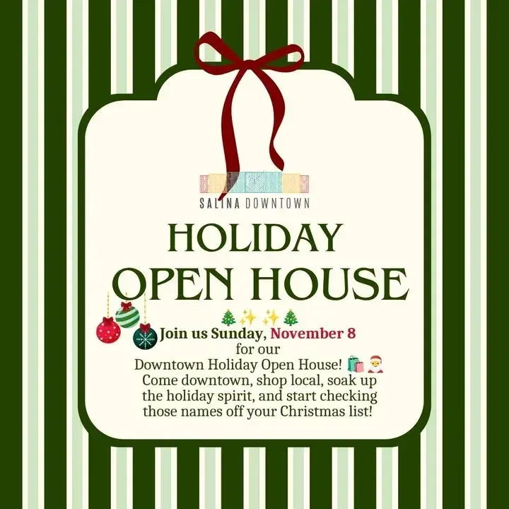 Salina Downtown announces Nov. 8 Holiday Open House