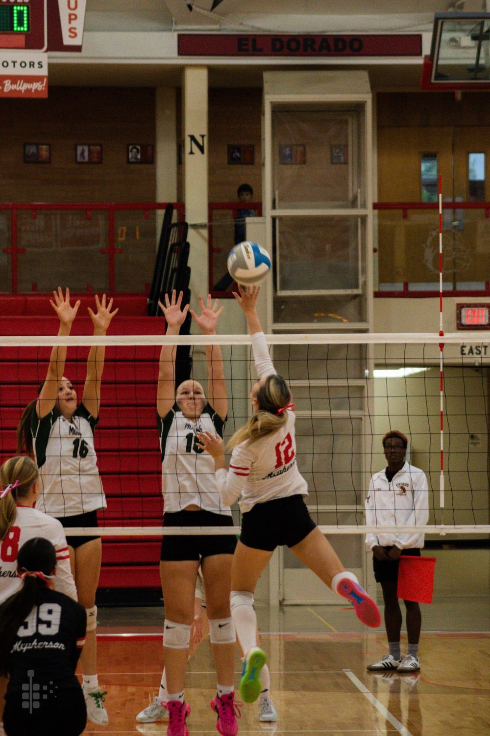 PHOTO GALLERY Bullpups Sweep Winfield, Mulvane in Volleyball Doubleheader