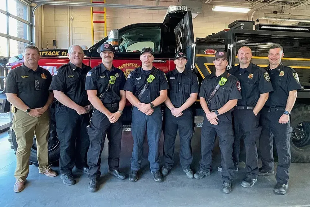 McPherson fire report notes seven personnel per shift as calls increase