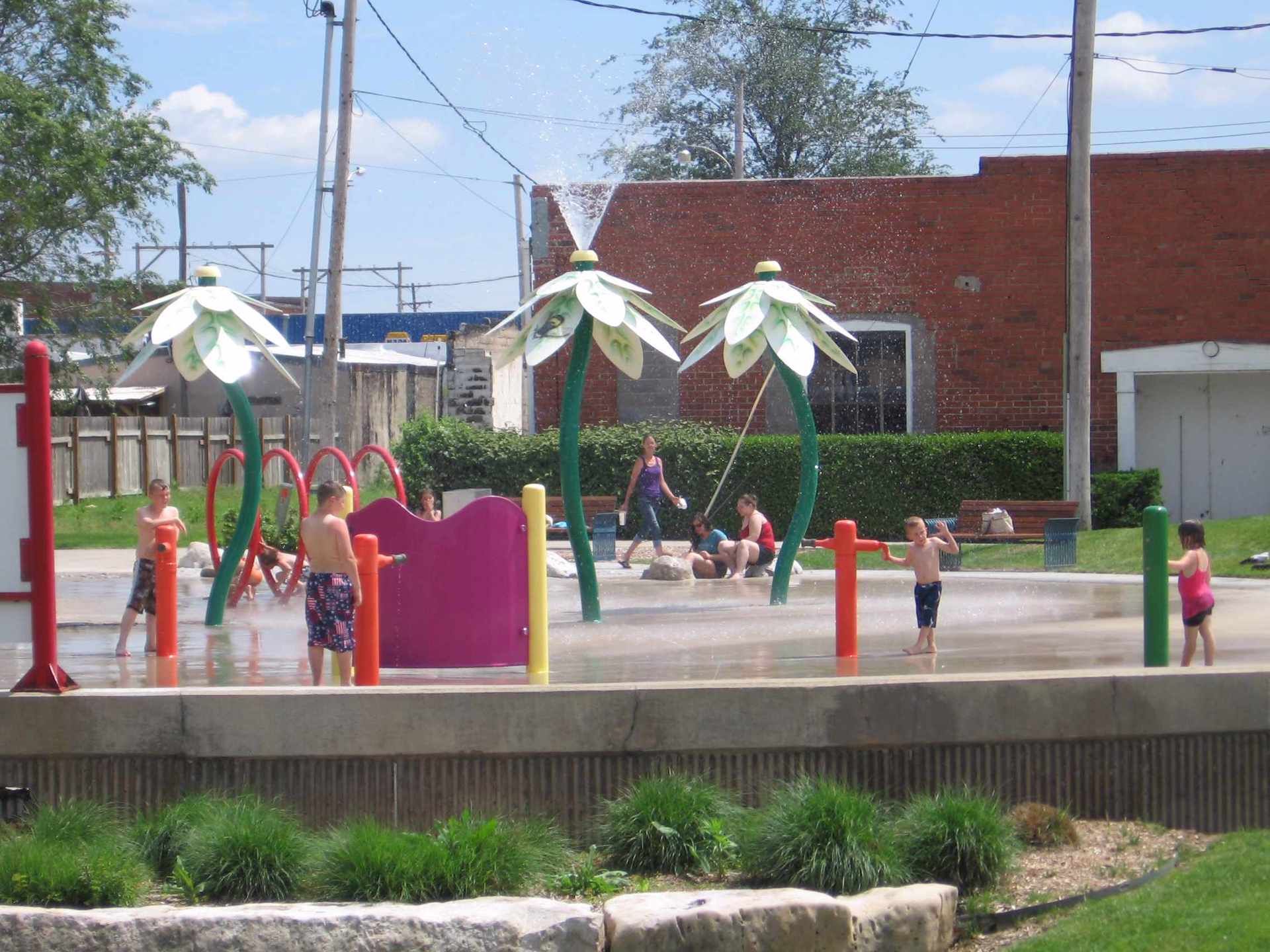Two splash pads open for season, one in the works