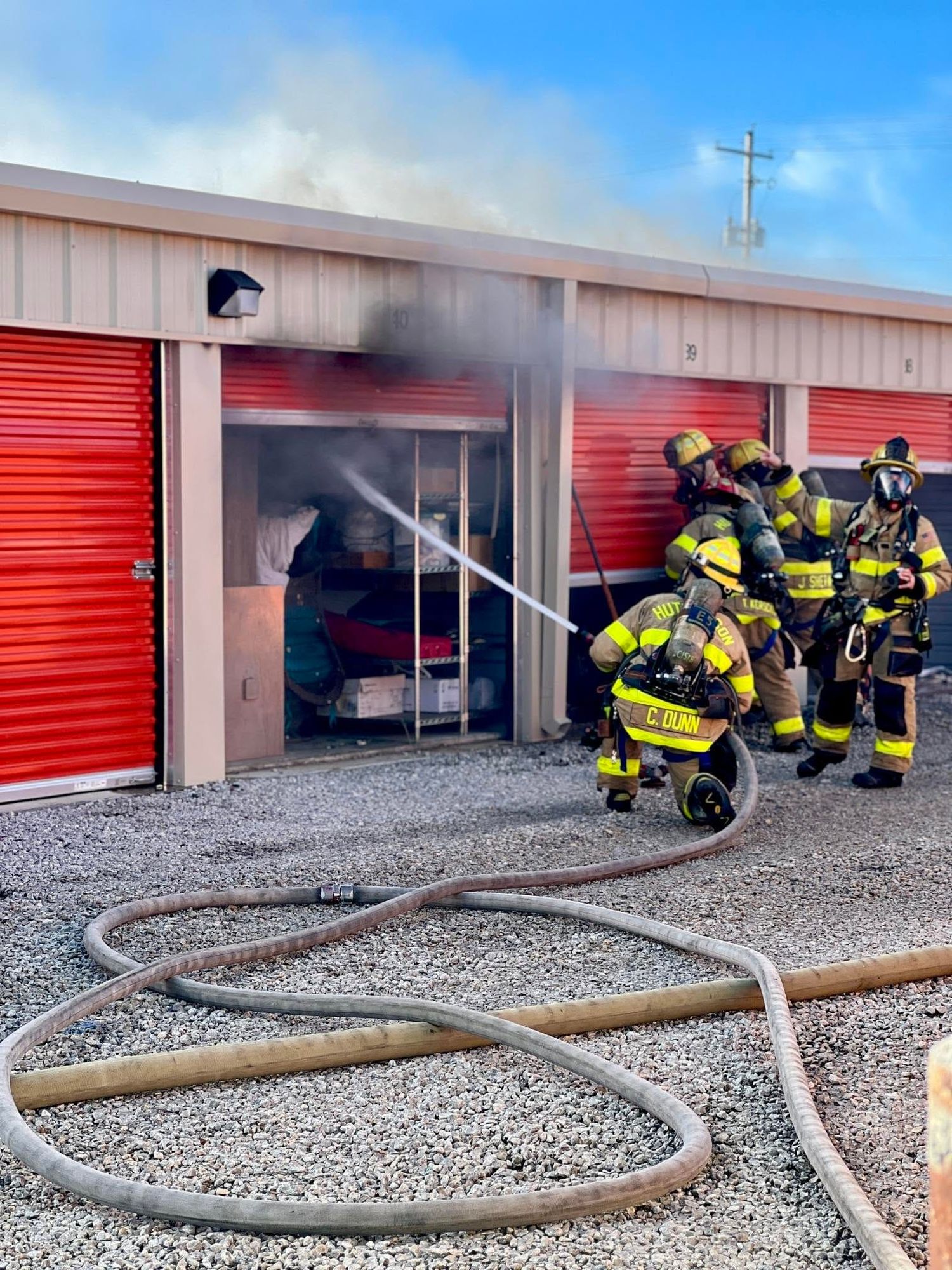 Update on storage unit fire