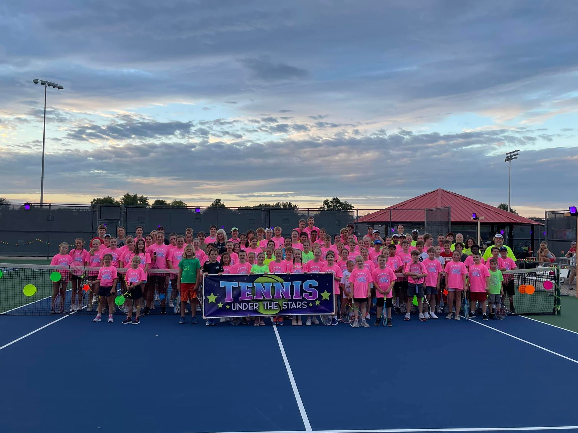 Mac Advantage Tennis Club Sets Record with 118 Summer Campers