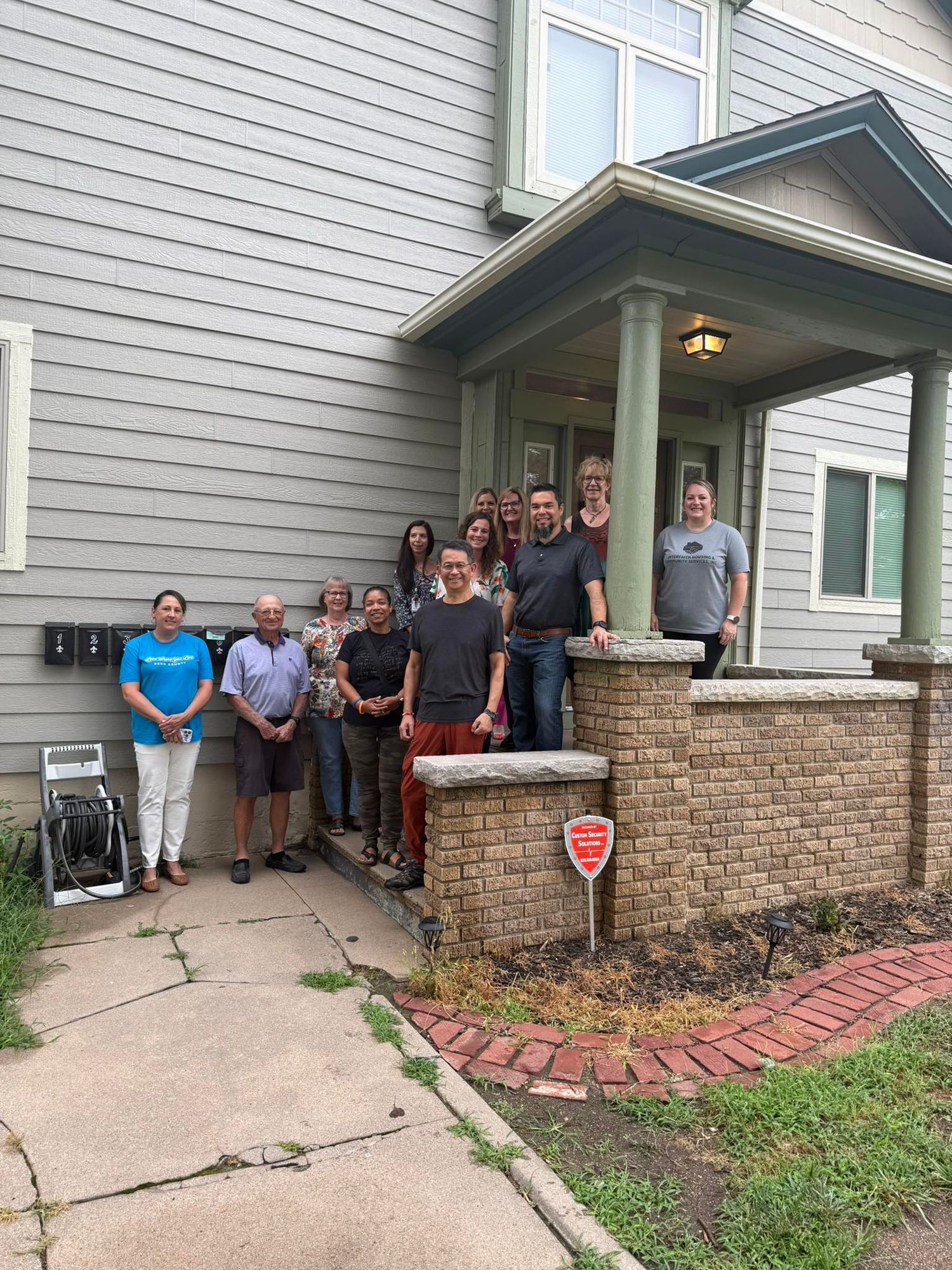 Hutchinson Community Foundation Board Tours LightHouse Housing Program