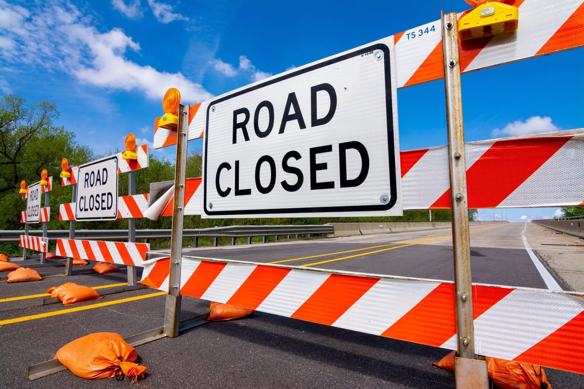 Raymond Road closed in Reno County