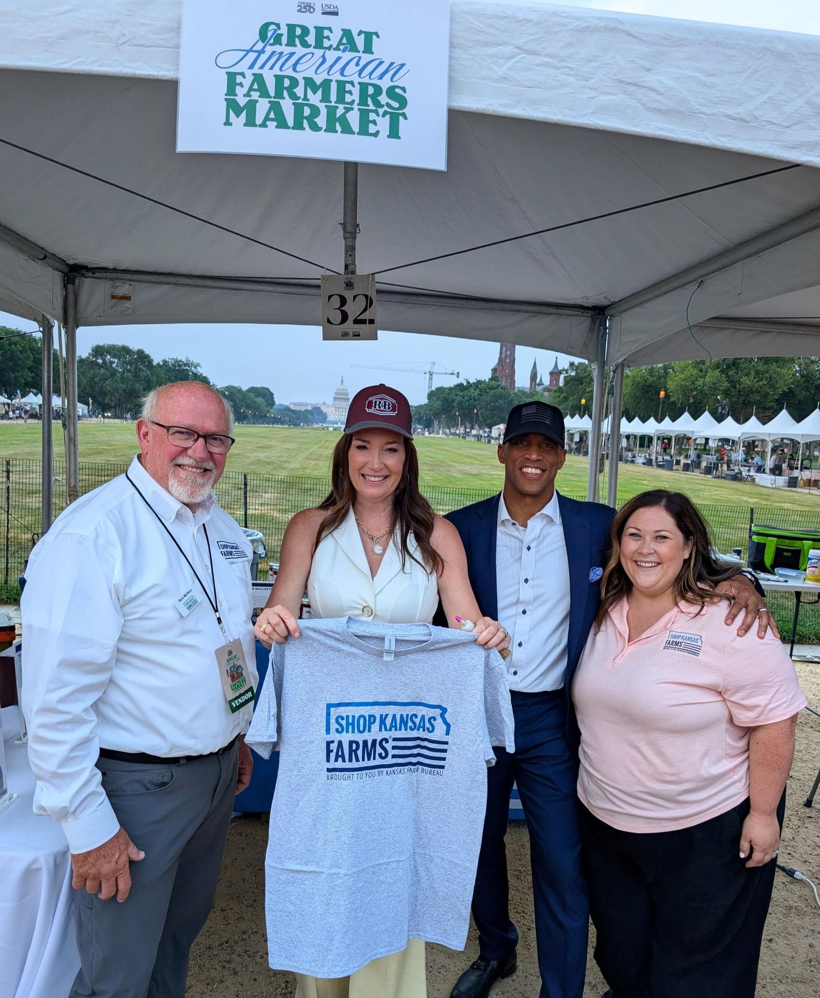 Shop Kansas Farms attends Great American Farmers Market in Washington, D.C.
