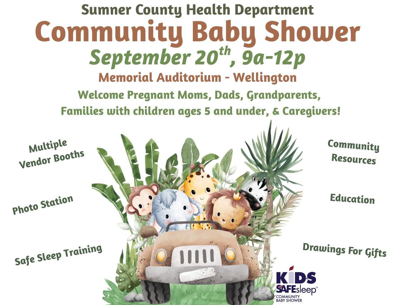 Summer County Health Department to Host Community Baby Shower