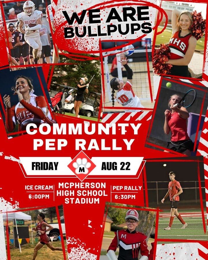 Bullpup Community Pep Rally Set for Aug. 22