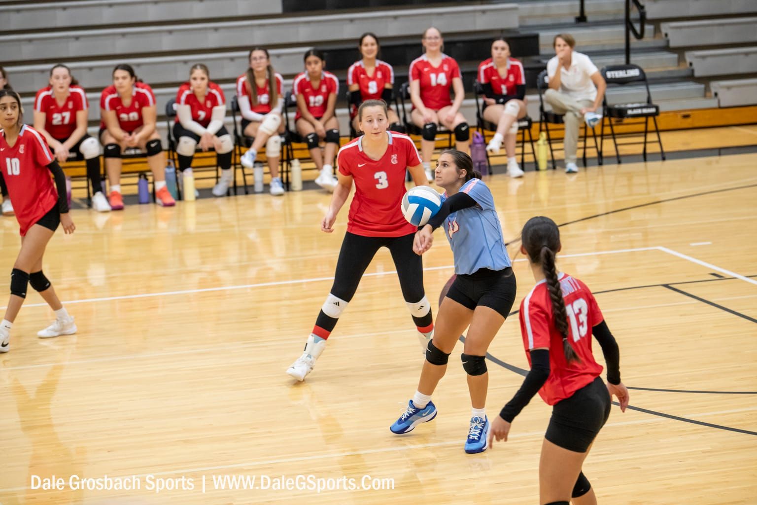 Celtics fall to Sterling in volleyball doubleheader