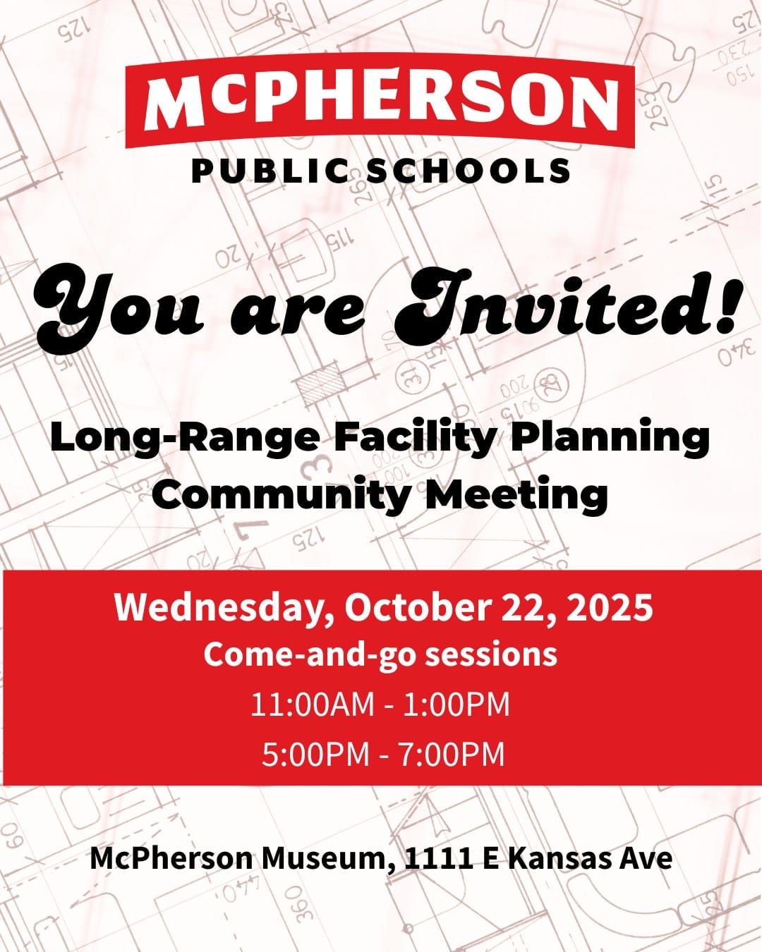 USD 418 Hosts Facility Planning Community Meeting Today
