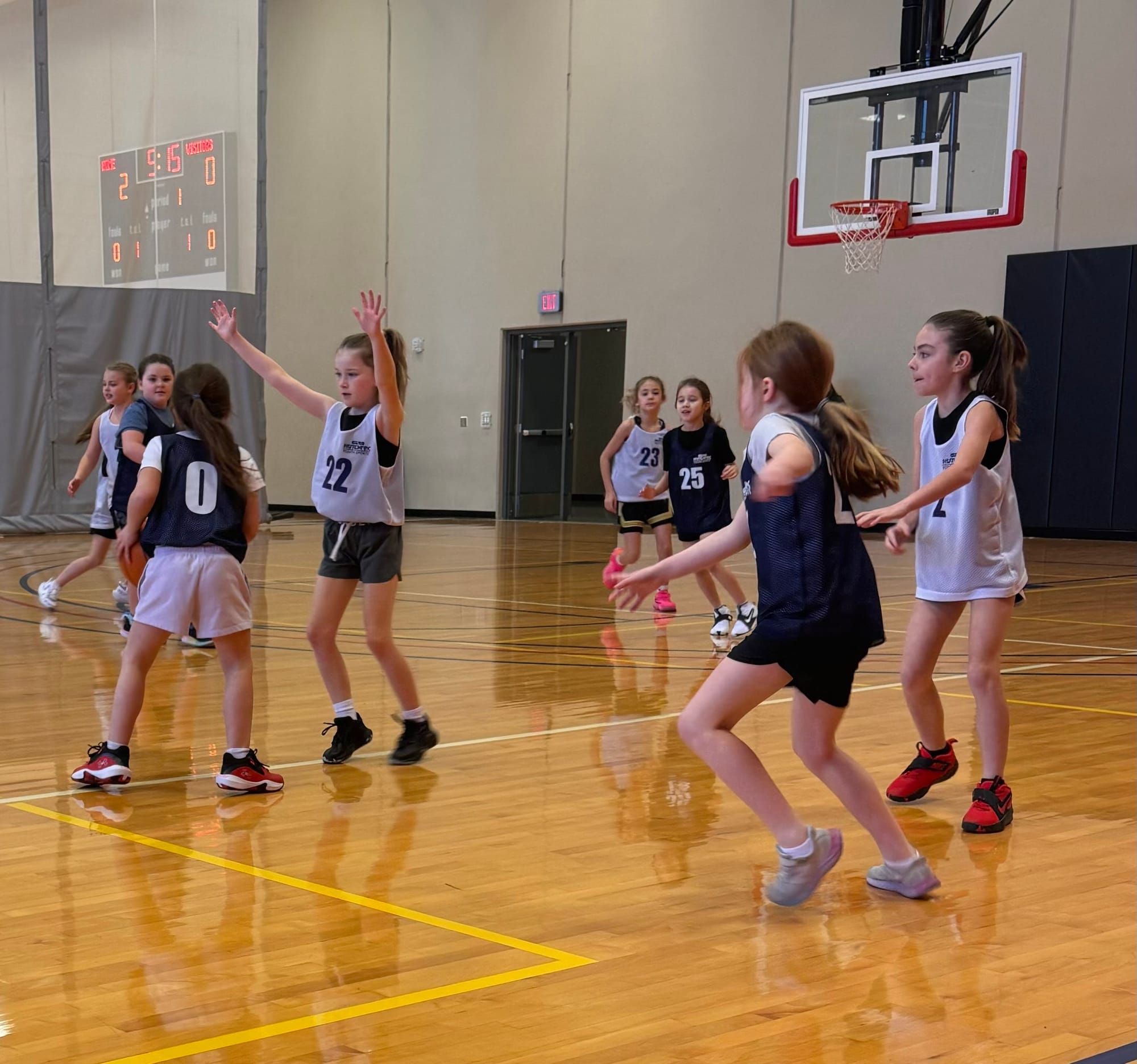 2nd Grade Lady Pups Sweep Doubleheader in Hutchinson