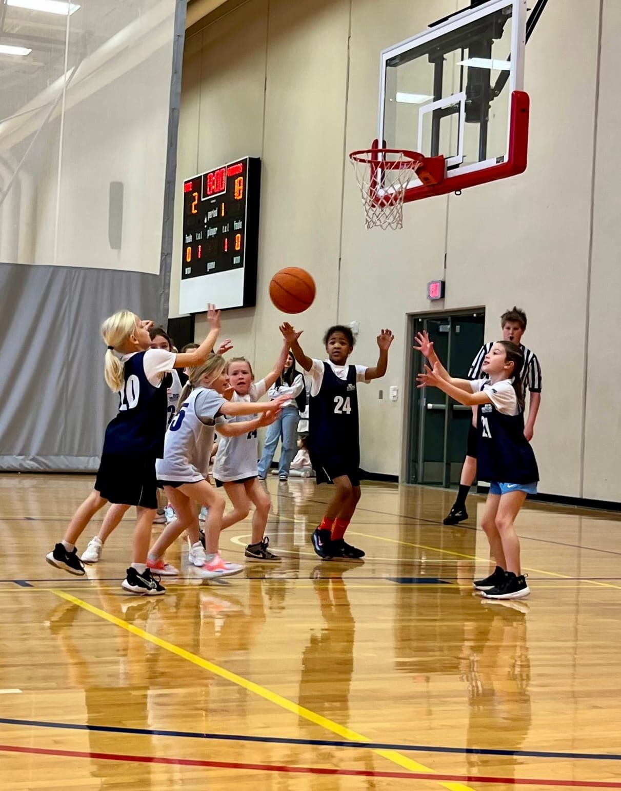 1st/2nd Grade Lady Pups Shut Out Little River 25-0