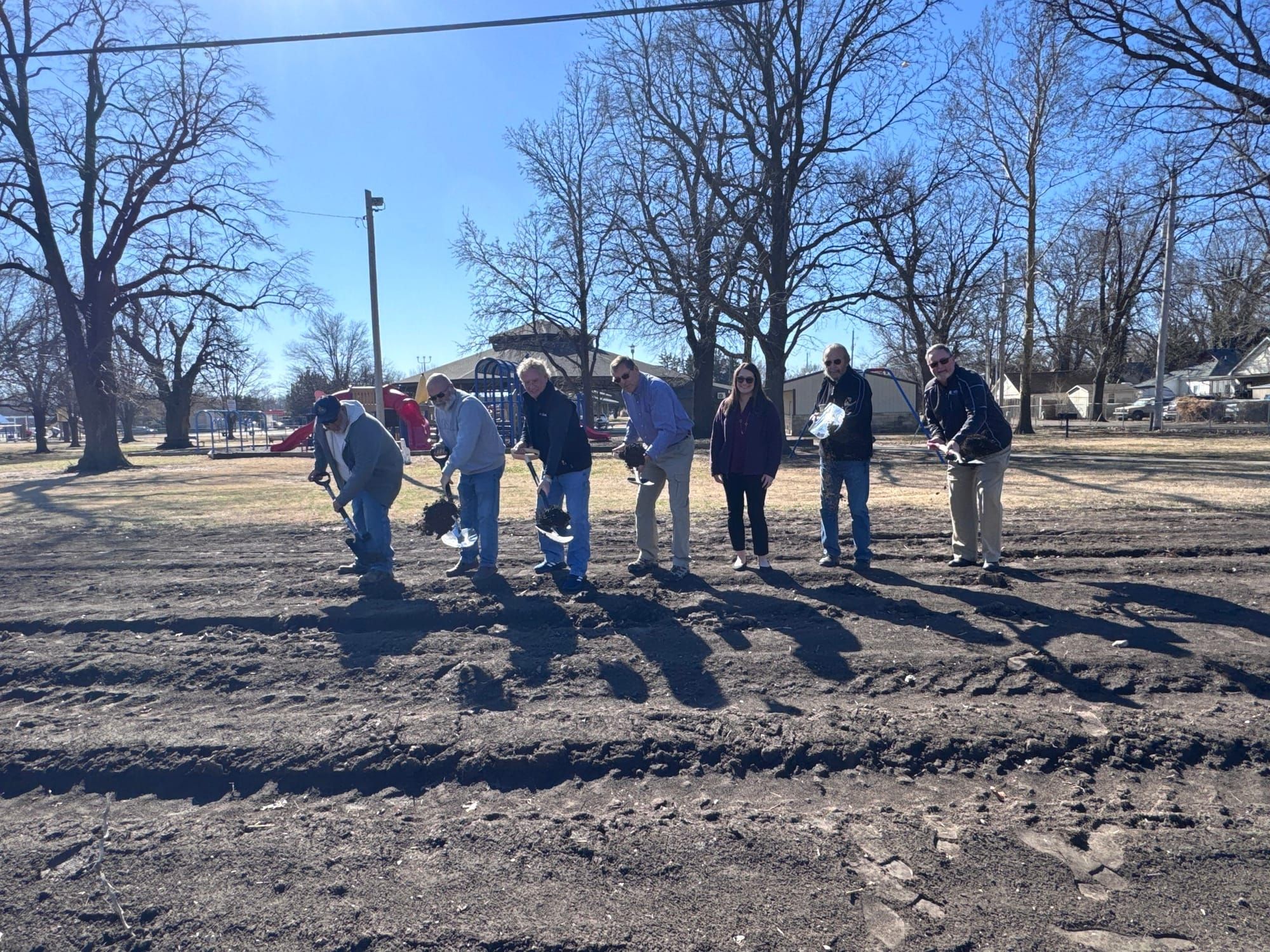 Arkansas City Launches Dual Construction Projects at Wilson Park