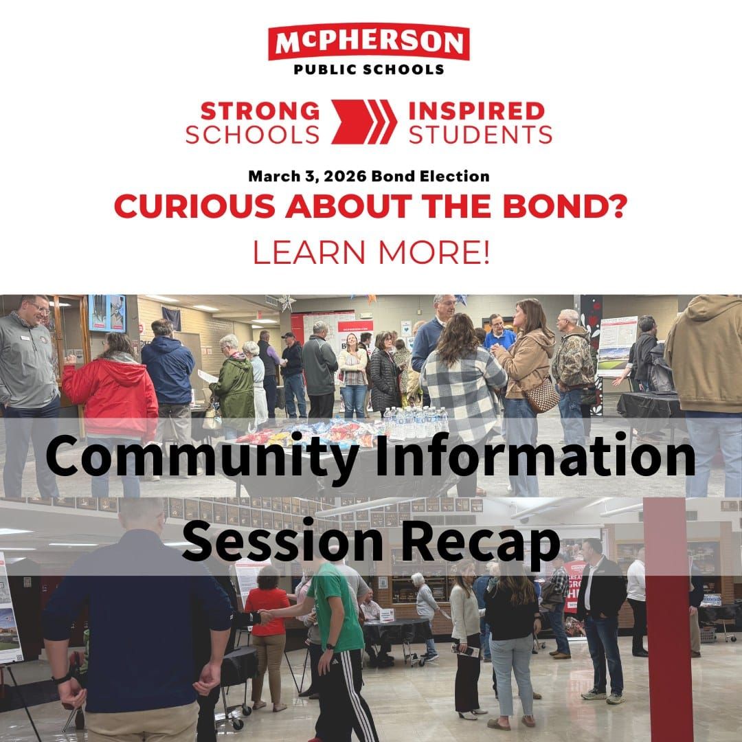 McPherson Public Schools Hosts Bond Information Sessions Ahead of March Vote