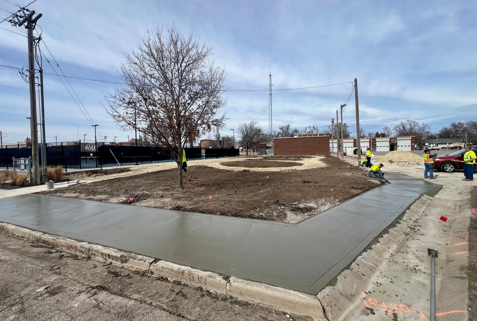 Butterfly-shaped pollinator garden taking root in Challenger Park