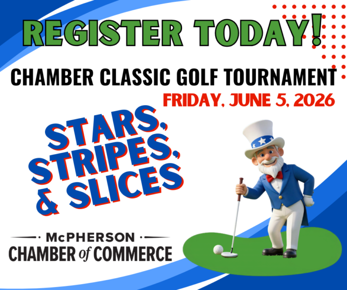 McPherson Chamber sets 'Stars, Stripes, and Slices' theme for 2026 golf tournament