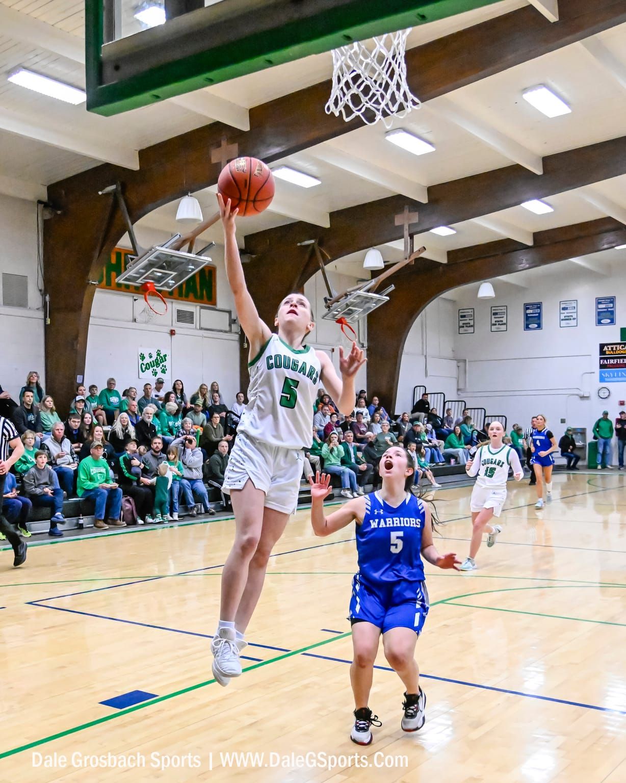 Lady Cougars rout Warriors 57-6, advance to Sub-State Finals