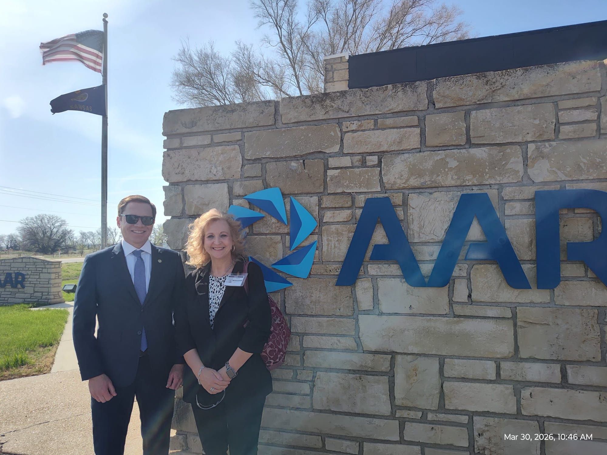 Lt. Governor Toland Visits AAR Corp. in Wellington as Company Expands Operations
