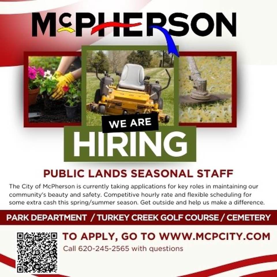 City recruits seasonal workers for summer public lands maintenance