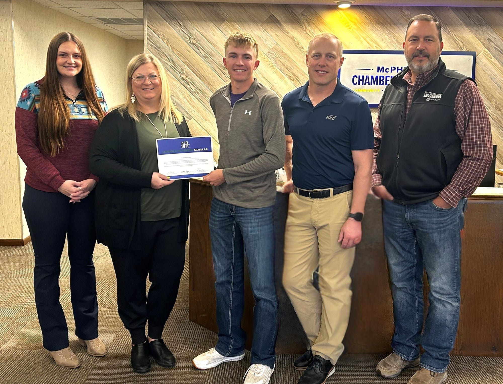 Canton-Galva senior awarded $3,200 agriculture scholarship