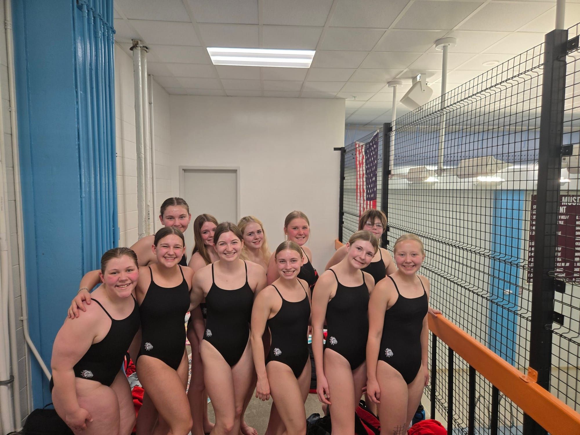 Girls Swim Takes Third at Salina Meet