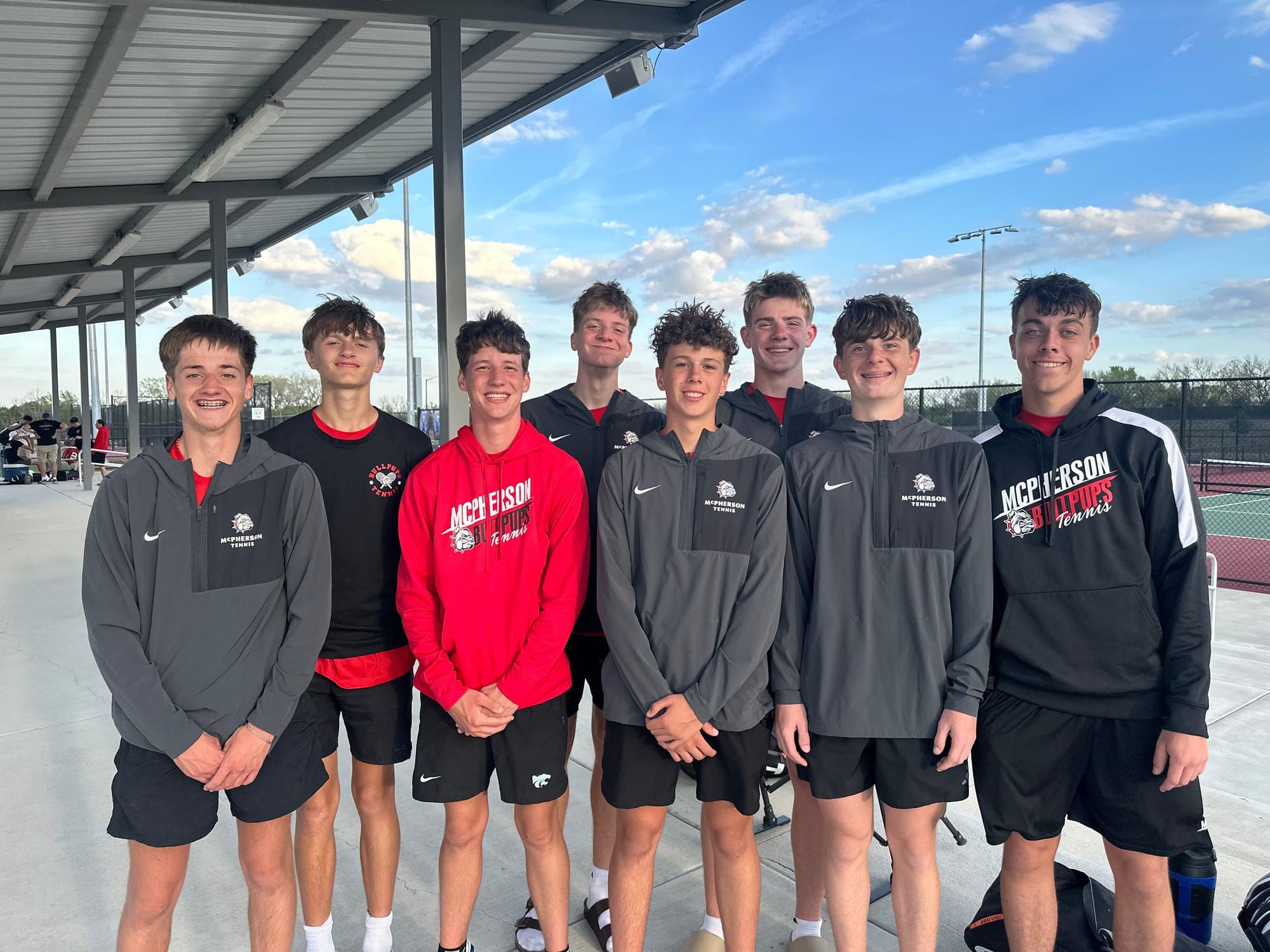 Varsity Boys Tennis Takes 2nd at Andover