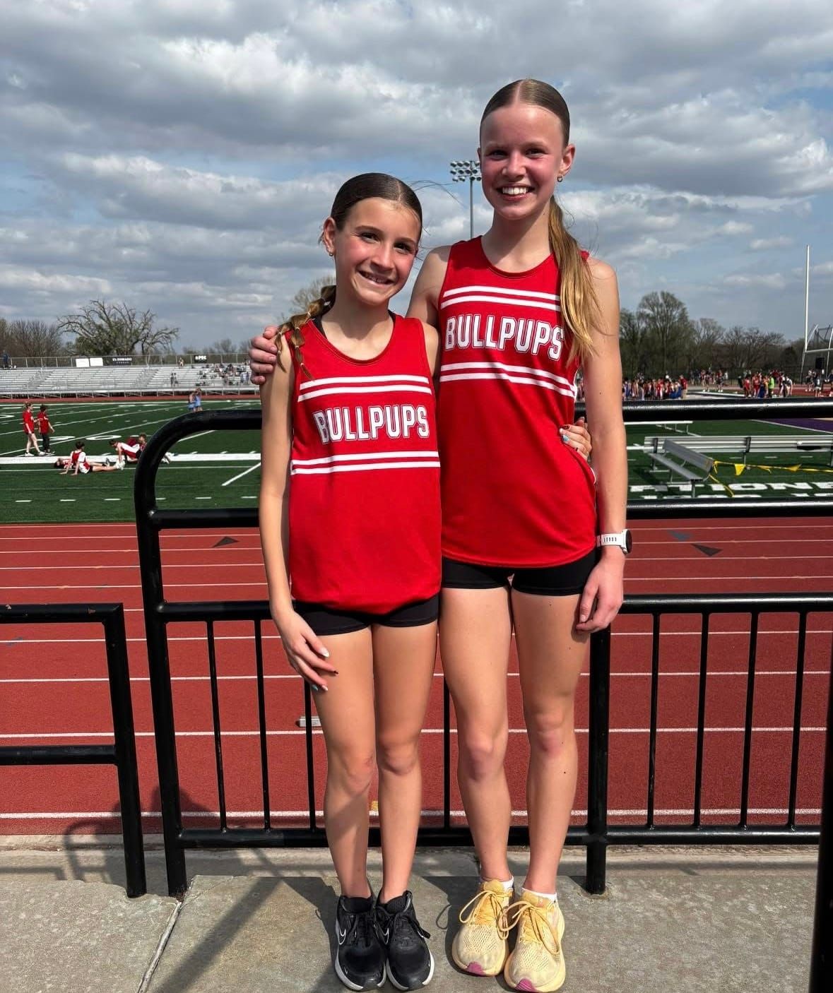 Bullpup Middle Schoolers Shine at Home Track Meet