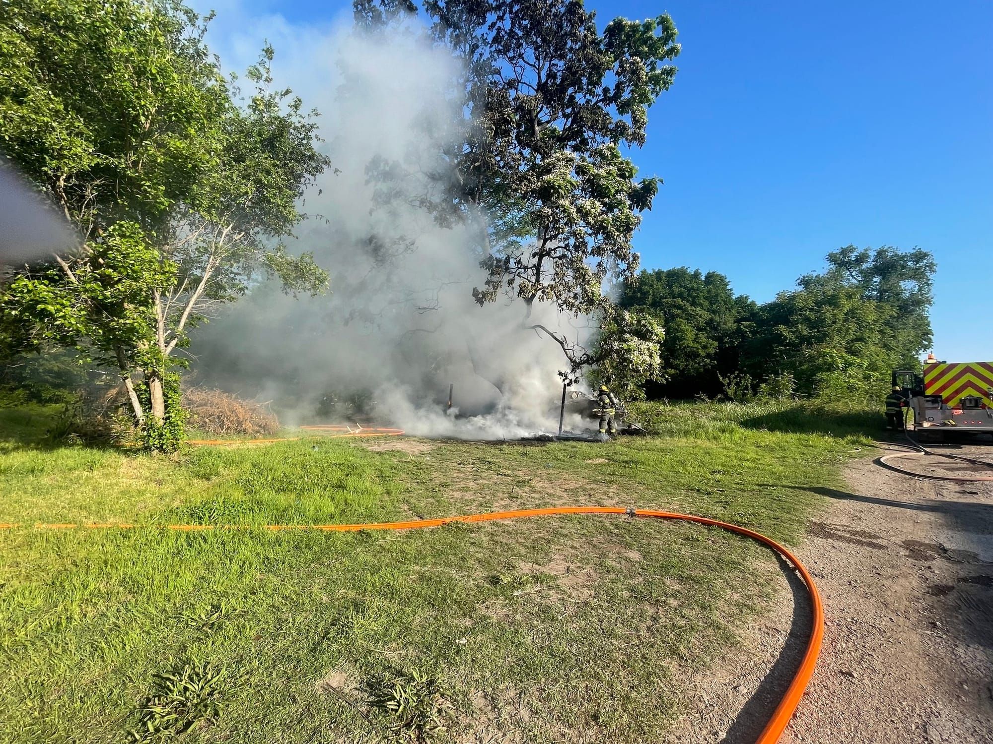 Arkansas City Fire/EMS Responds to Mobile Home Fire with Reported Explosion