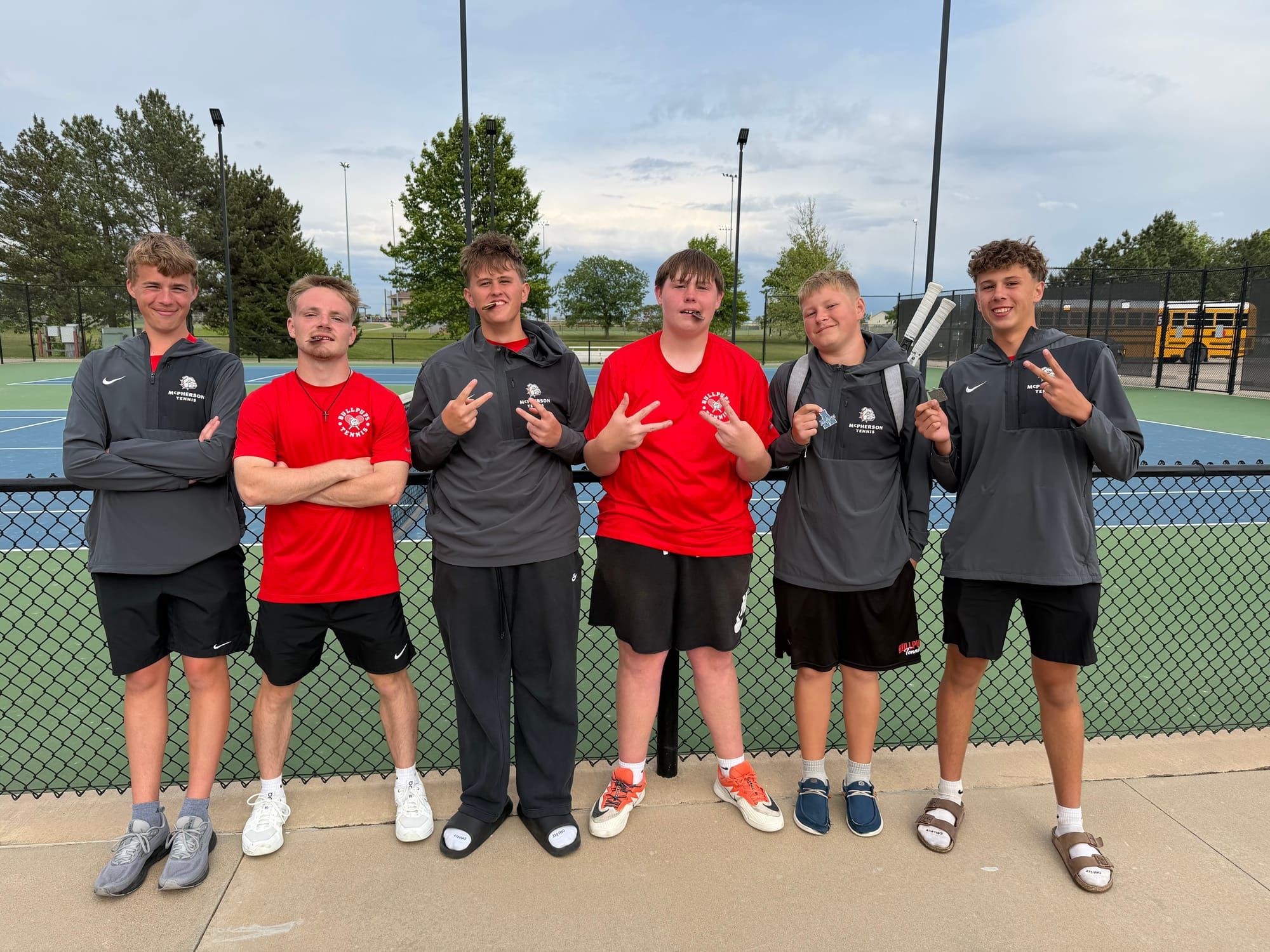JV Boys Tennis Earns Runner-Up at League Tournament