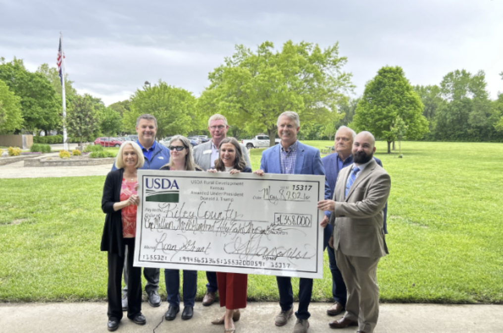 Marshall highlights federal funding for Riley County wastewater upgrades