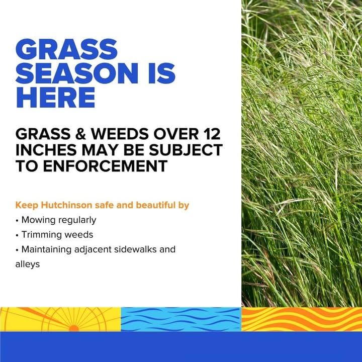 Hutchinson issues courtesy reminders for overgrown lawns to prevent $150 penalty