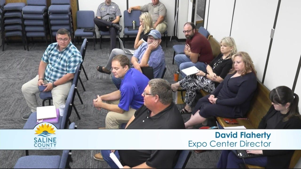 Saline County Commission reviews 2027 funding requests in study session