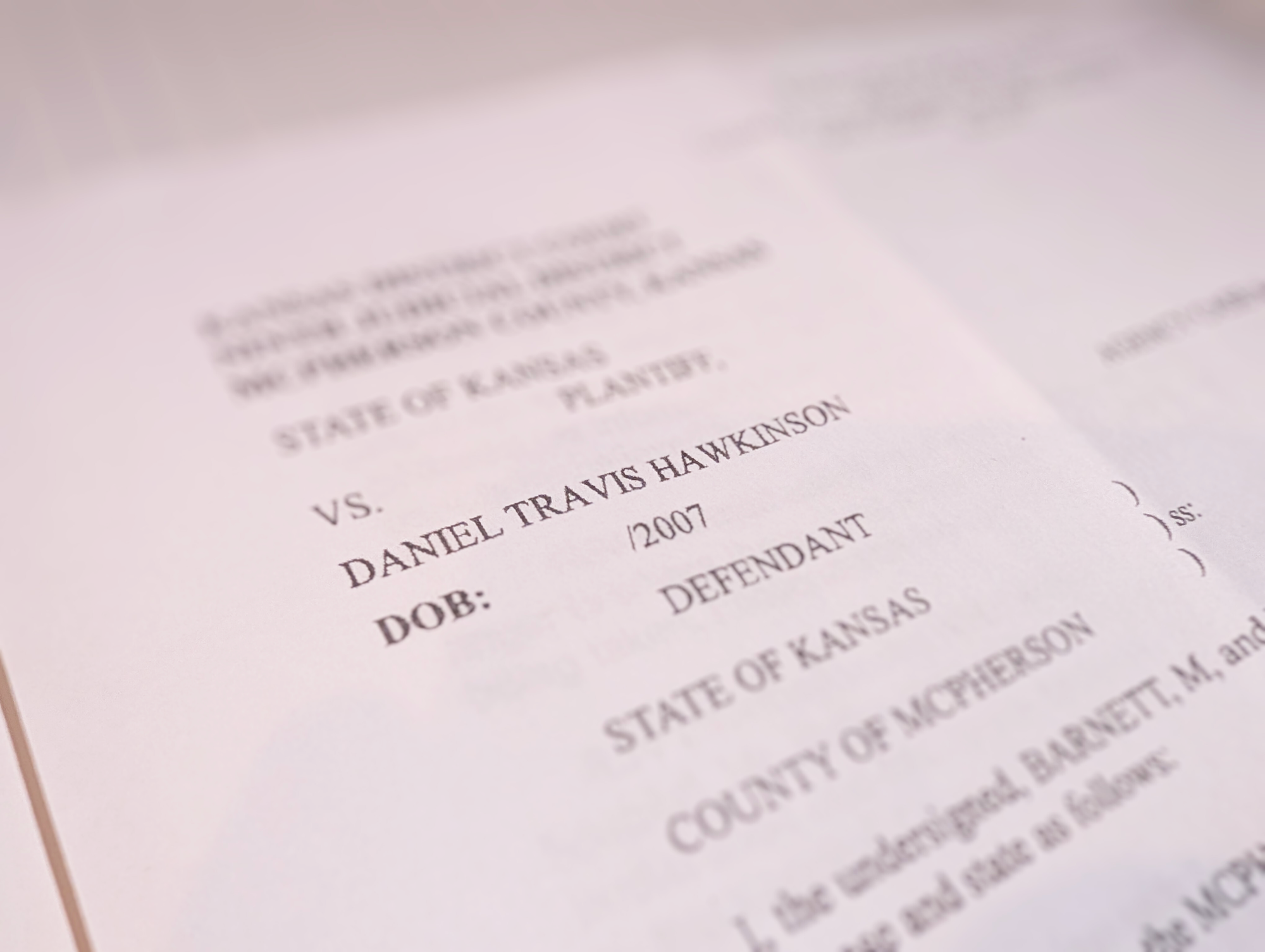 Released Hawkinson affidavit alleges beating of a minor led to seizures