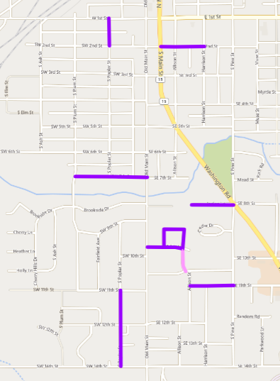 Southwest Newton road work to disrupt street parking starting Monday