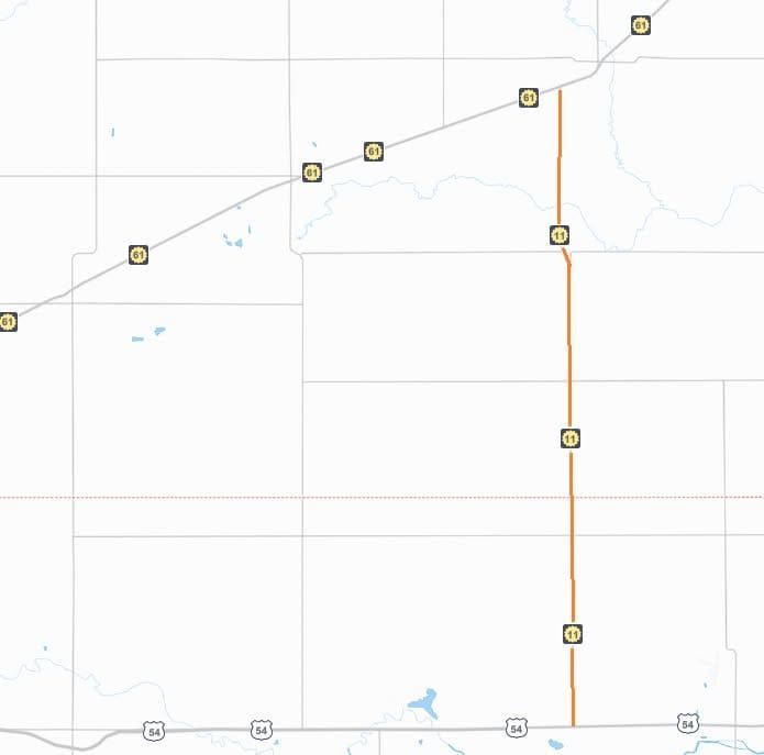KDOT launches $659,000 chip seal project on K-11 in Reno, Kingman counties