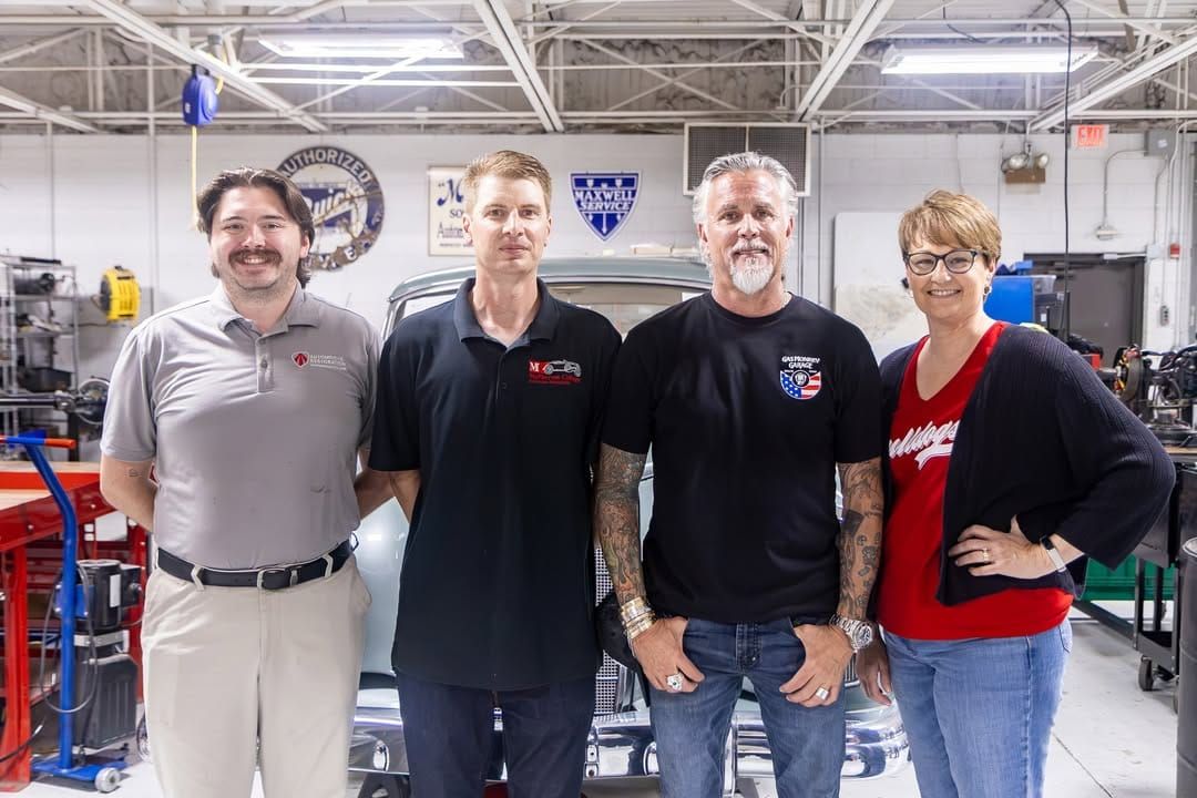 Gas Monkey Garage's Richard Rawlings tours McPherson College restoration program