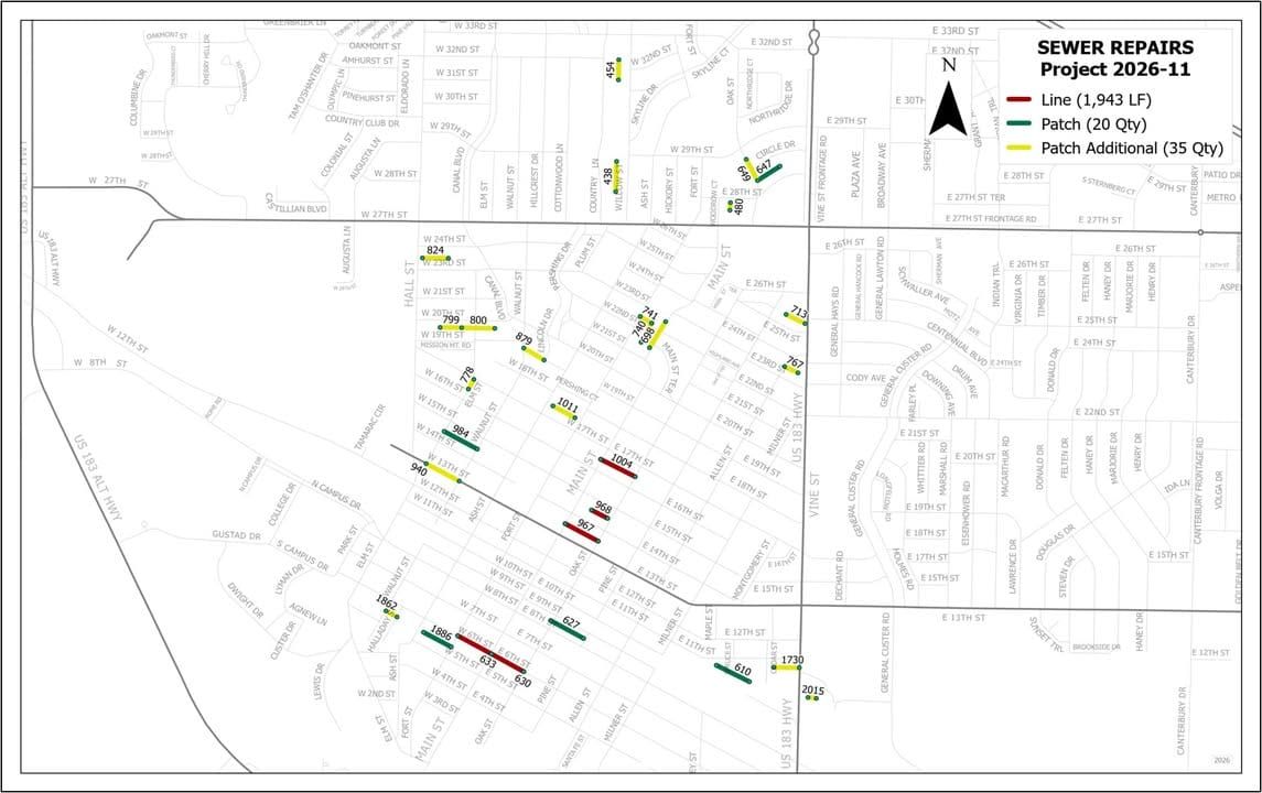 Hays to begin preliminary work on $254,640 sewer repair project next week