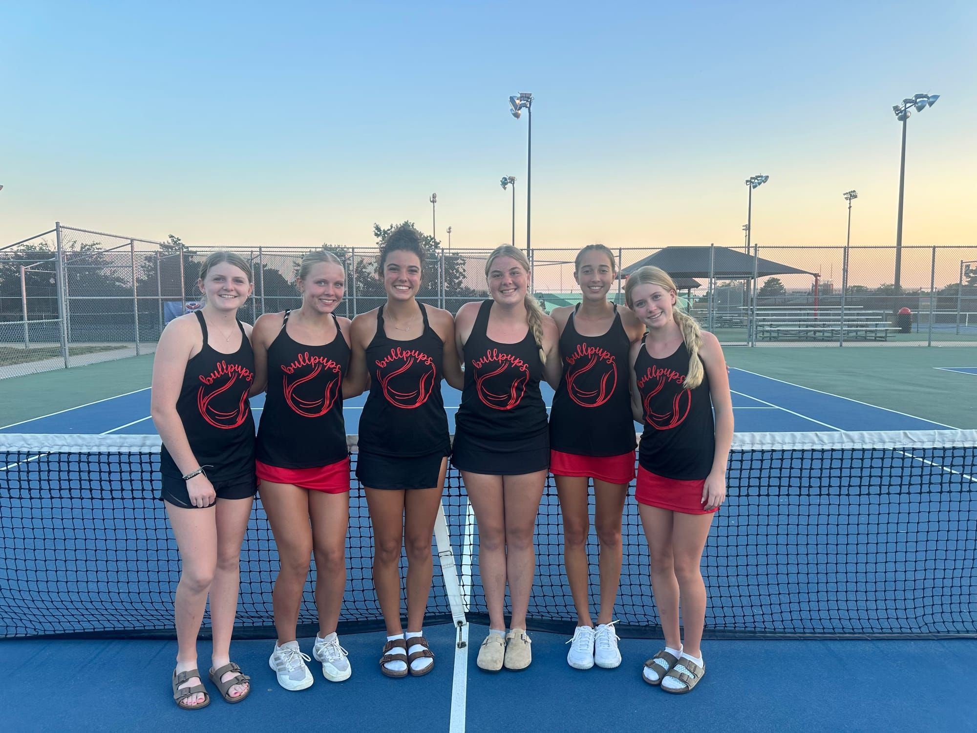 Bullpups Varsity Girls Tennis Opens Season With Three Division Titles