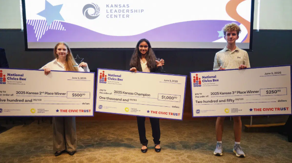 Wichita student wins Kansas Civics Bee; Hutchinson among host communities